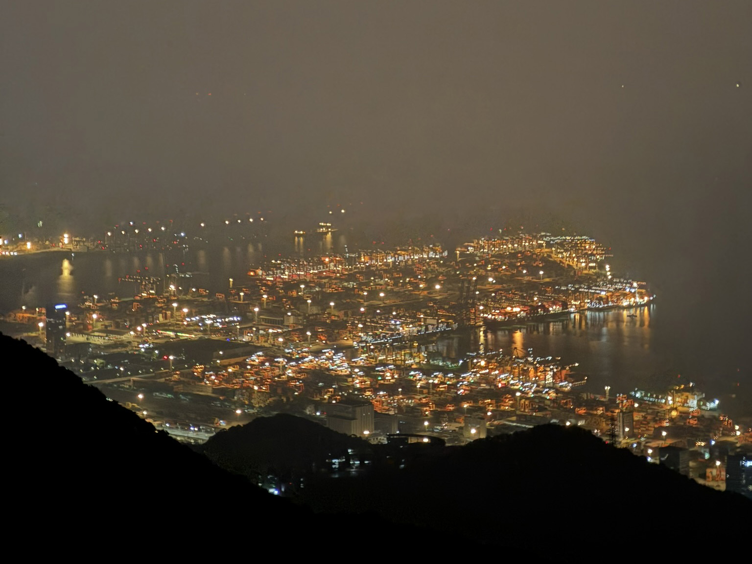 夜登梧桐山奇遇